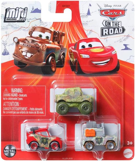Disney Cars On The Road Mini Racers Movie Set 3-Pack India | Ubuy