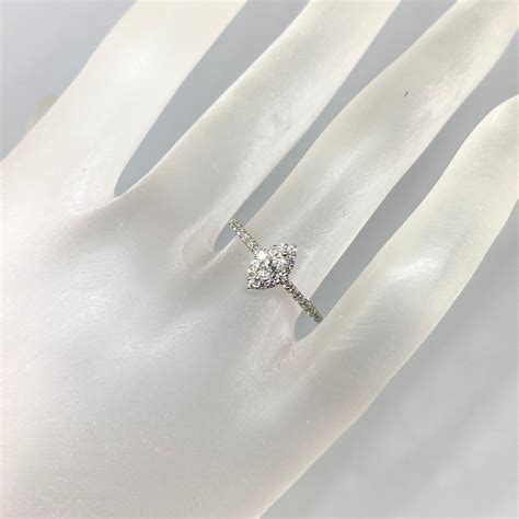 ★SALE★ダイヤモンド 0.3カラット マーキスカット プラチナ製 リング | Jewelry eclat