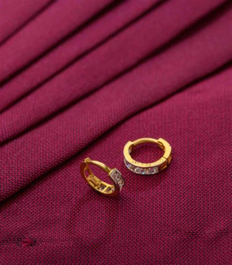 Earrings | Buy Circle Stone Studded Earrings @OnlinePNG – P. N. Gadgil ...