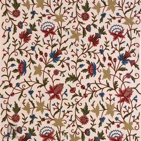 Shop Online Pearl White Flowered Embroidered Curtain at Best Prices ...