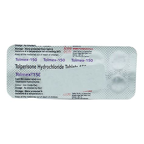 Tolmex-150 Tablet 10's Price, Uses, Side Effects, Composition - Apollo ...