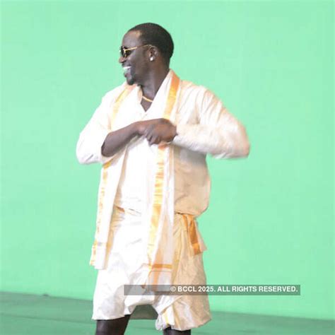 R&B singer Akon shake a leg during the shoot for music video of the ...