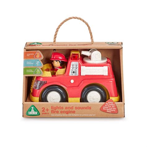 Early Learning Centre Eco-Friendly - Lights & Sounds Fire Engine - The ...