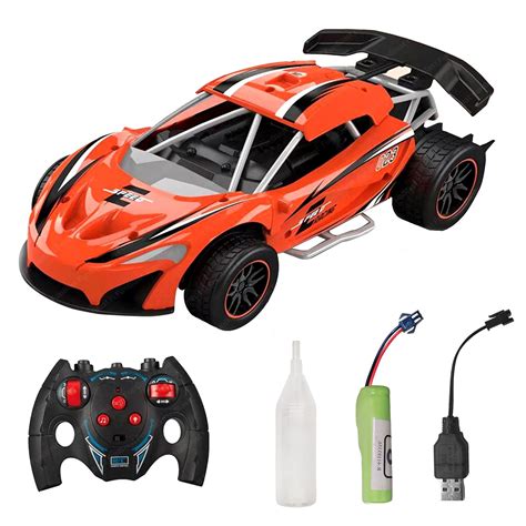 FunBlast Remote Control Car – Mist Spray Smoke Car Toy, 2.4GHz Off Road ...