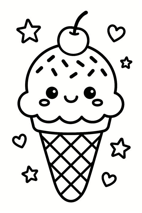 Best 12 Ice cream coloring pages 19 free printables to download cute coloring pages for kids ...