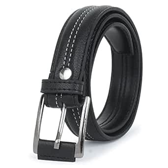 Buy Zacharias Boy's Synthetic PU Leather Belt for kids kb-13 (Black; 6 ...