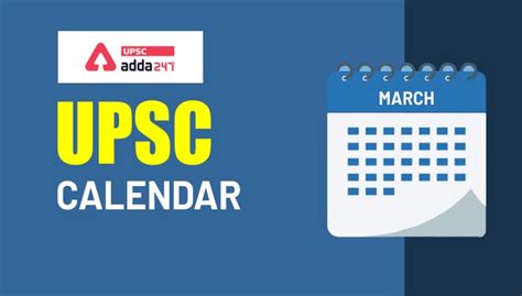 UPSC Annual Calendar 2022 Released @upsc.gov.in | Check your exam dates ...