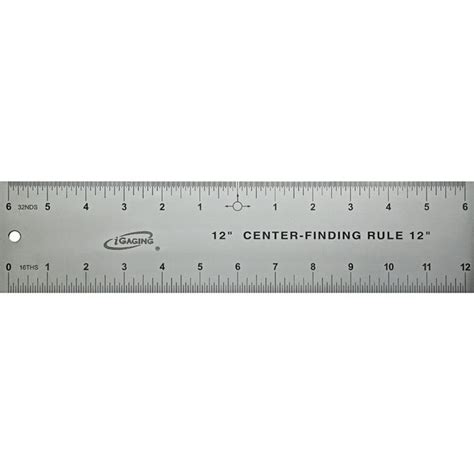 Pocket Scale Ruler 1/32 1/64 IGaging 6-Inch Steel Pocket Rule – Dual ...