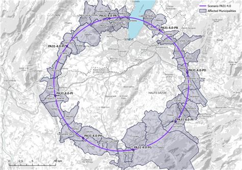 Image result for Map CERN FCC