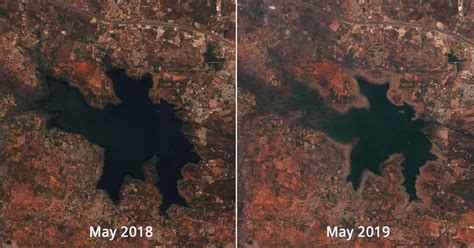 Water crisis: Satellite images show how badly reservoirs for India’s ...