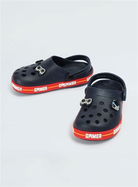Buy Boys Charm-Detailed Clogs Online at just Rs. 499.0 - 1000014047112 ...