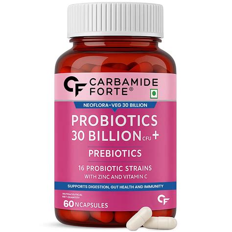 Carbamide Forte 30 Billion Probiotics Supplement | Gut Cleanse Detox ...