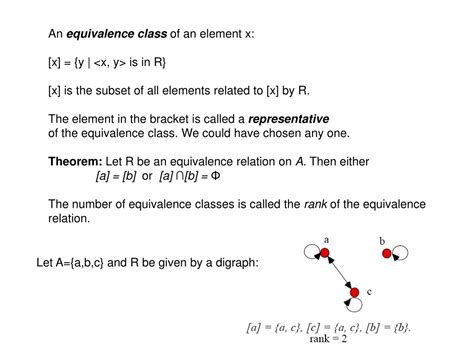 PPT - Section 7.5 Equivalence Relations PowerPoint Presentation, free ...