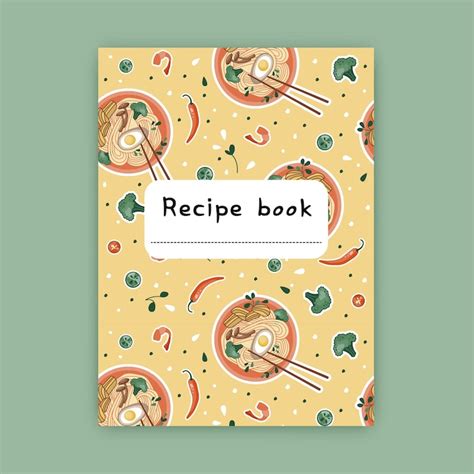 Recipe book cover Images - Free Download on Freepik