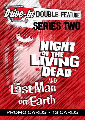 Drive-In Double Feature Series 2 promo cards | rjf-imagedesign