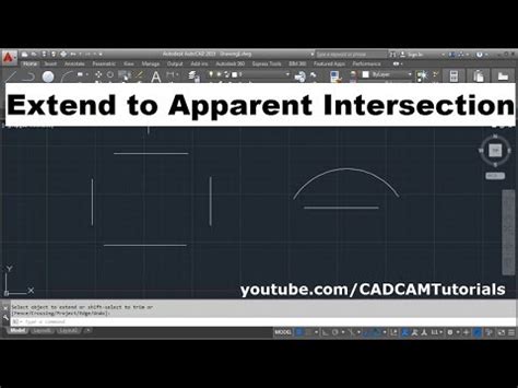 Image result for Apparent Intersection Tracking AutoCAD