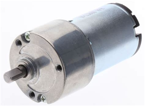 RS PRO | RS PRO Geared DC Geared Motor, 12 V dc, 10 Ncm, 180 rpm, 5mm ...