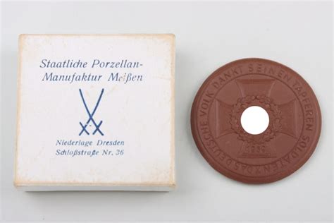 ratisbon's | 1941 commemorative porcelain plaque "Doppelschlacht Wjasma ...