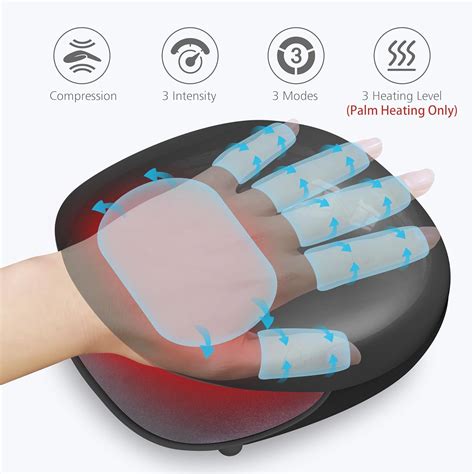 COMFIER Wireless Hand Massager with Heat -3 Levels India | Ubuy