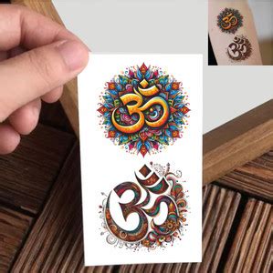 Vanvati Mahadev with Om Temporary Tattoo For male And Female Tattoo ...