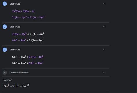 i) 7a2 3a+3) ( 3a-4) - Brainly.in