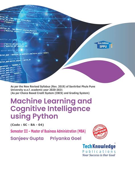Buy Machine Learning & Cognitive Intelligence using Python For SPPU ...