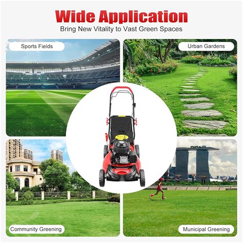 CUBELLIN Self Propelled Lawn Mower 140CC 4-Stroke Gas Lawn India | Ubuy