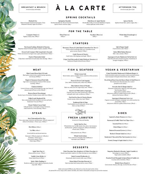 Menus 2024 - Browns Brasserie & Bar - Butlers Wharf in London | TheFork - bite of india browns plains menu
