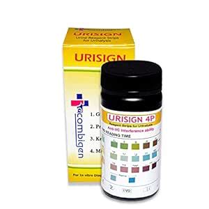 Buy Urisign 4Parameter Urine Test Strip, Reagents Test Strip for ...