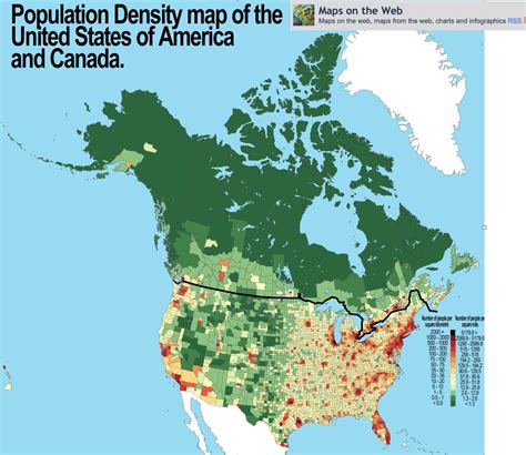 Canada’s Population Is Clustered Near the Southern Border, Yet Is Nonetheless Distanced from the ...