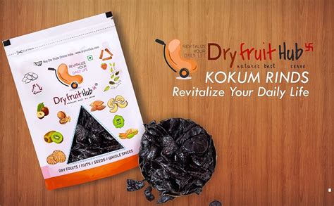 Dry Fruit Hub Kokum Rinds 400gm Kokum, (Garcinia Indica) Brinda ...