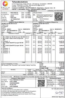TDL Source Code of e-Invoice Print Format 0001 (Quick Download TDL ...