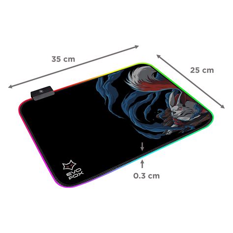 Buy Amkette Falcon X35 Gaming Mouse Pad (Touch Sensor, 596BK, Black ...