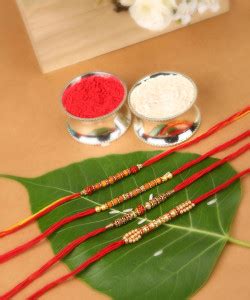 Aurum Designer R 48, R 53, R 56, R 59 Assorted Chawal Roli Pack Set ...