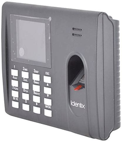 IDENTIX Biometric Time Attendance machine K30+ID+B (Black) – Navkar Systems