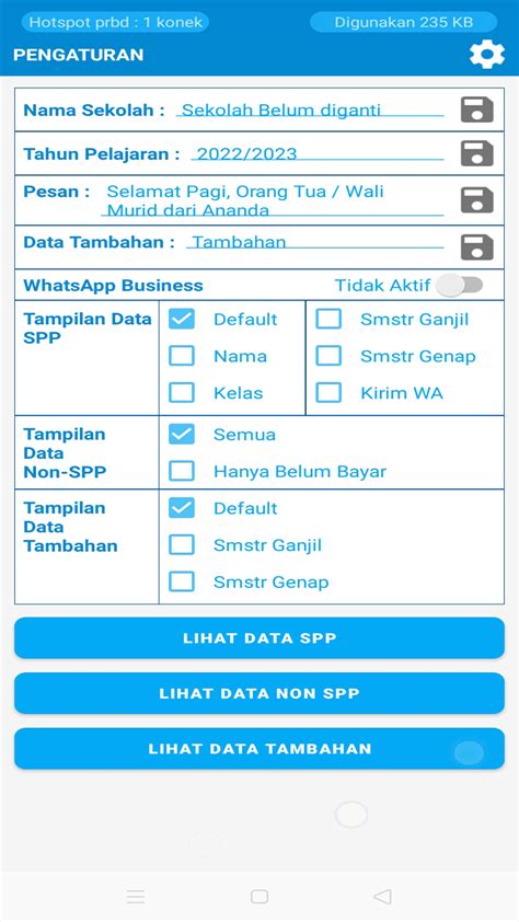 Tagihan SPP - App on Amazon Appstore