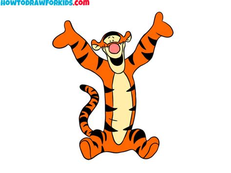 Image result for Easy Tigger Drawing