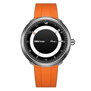 CIGA Design Black Hole Titanium Analog Dial Men's Watch-U021-TB01-W3T6O ...