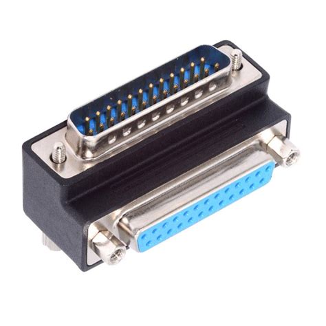DB-008-UP DB-25PIN Up 90-Degree Angled DSUB Parallel LPT AES / EBU 25 ...