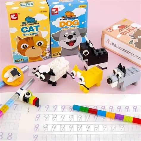 DIY Animal Puzzle Pencil Sharpener – Giftoo
