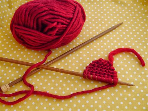 Image result for Simple Knitted Heart Pattern