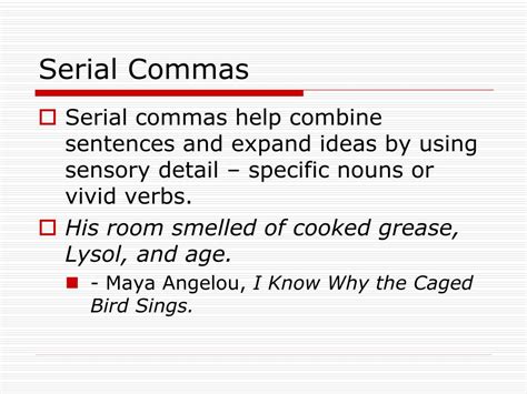 Serial Comma 的图像结果