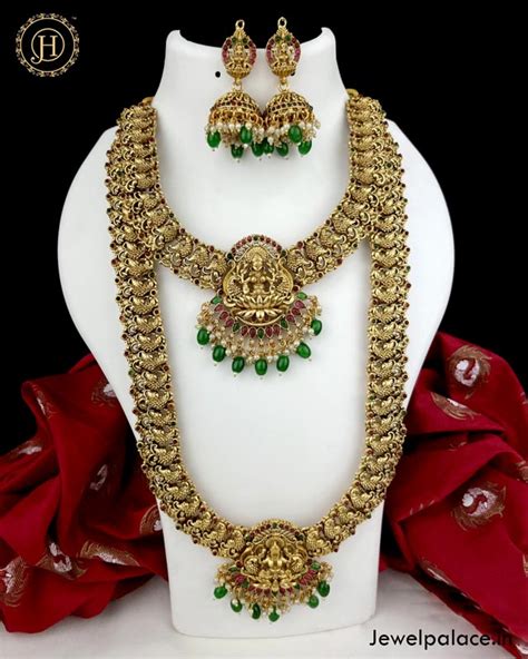 Elegant Gold Plated Antique Combo Jewellery Set – Jewel Palace