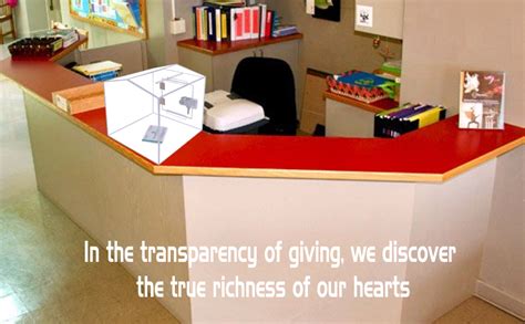 Rasper Transparent Acrylic Donation Box Daan Patra Visiting Card Drop ...