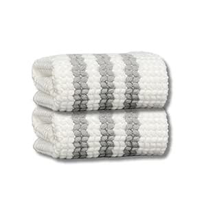 Fezora Microfiber Cleaning Towels, 52 x 52 cm, Set of 2, Kitchen Cloth ...