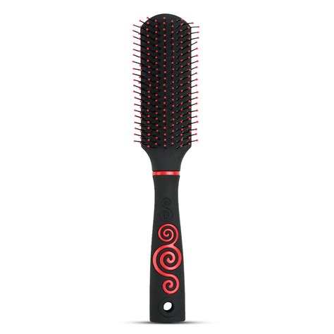 Buy AGARO Royal Flat Hair Brush with Strong & flexible nylon bristles ...