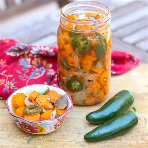 Mexican Pickled Carrots - A Fork's Tale