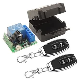 DieseRC 433Mhz Universal Wireless Remote Control Switch DC 12V 1CH RF ...