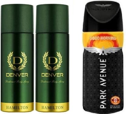 DENVER HAMILTON & PARK AVENUE GOOD MORNING Deodorant Spray - For Men ...
