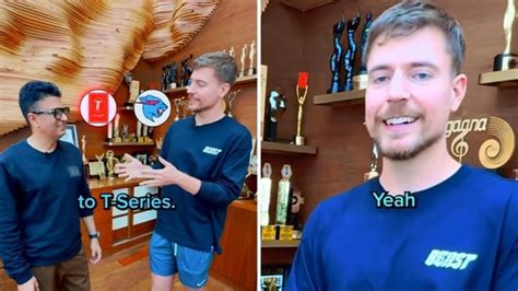 MrBeast subscribes to T-Series: YouTuber ‘makes a deal’ with his rival ...